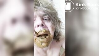 Scat_slut hungry for shit t and thirsty for urine