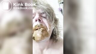 Scat_slut hungry for shit t and thirsty for urine