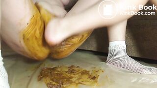 Lesbian Shitty Foot Fucking