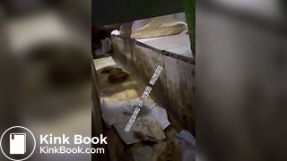 Beautiful women pooping in the toilet 22