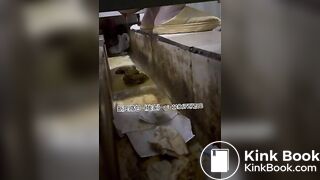 Beautiful women pooping in the toilet 22