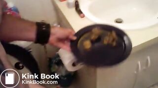 Mom Daughter Boyfriend shit feeding - She begins