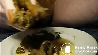 Old Video - Wanking off with Shit