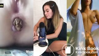 Miss Bell ASMR Sissy Poop ???? Scat Trap Compilati