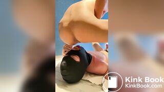 Nice scat feeding