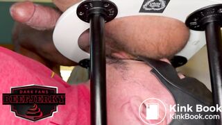 BrownMuscleBear Feeds Daddy darkfanscombeefjerky