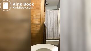 Black man scats on camera