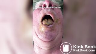 He chews down my shit