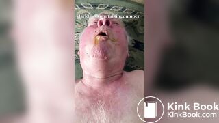 He chews down my shit