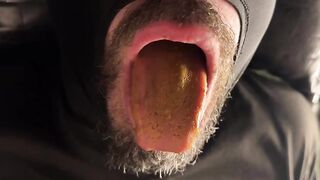 HE CHEWS & SWALLOWS MY SHIT