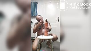 Saarsissyfranka eat ouwn scatDildo Play and sca