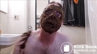 shit facial compilation (44 scenes)