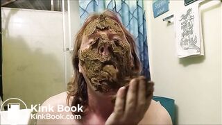 shit facial compilation (44 scenes)
