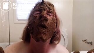 shit facial compilation (44 scenes)
