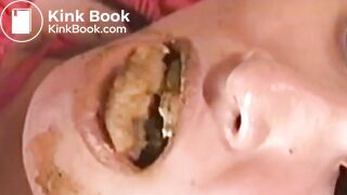 VINTAGE ASIAN SHIT IN MOUTH