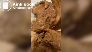 Yummy food for my tummy xxx scat mistress eat shit