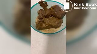 Yummy food for my tummy xxx scat mistress eat shit