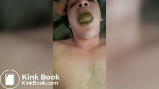 eating another man's shit & drinking his piss