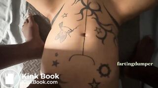 HEAR HIM SUCK OUT MY COLON JUICE