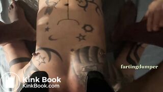 HEAR HIM SUCK OUT MY COLON JUICE