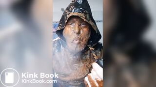 Smoking a pipe while being covered in my own shit