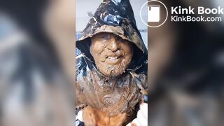 Smoking a pipe while being covered in my own shit