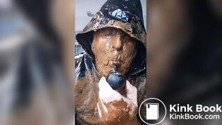 Smoking a pipe while being covered in my own shit