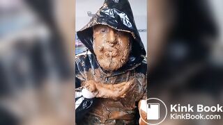 Smoking a pipe while being covered in my own shit