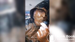 Smoking a pipe while being covered in my own shit