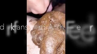 kissing scat, worship
