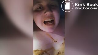 German boy play scat and eat snap Timo66m