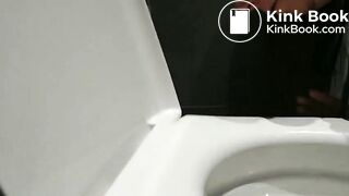 Bimbo Doll Amy being a toilet whore