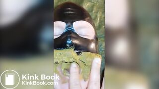 latex shit eater