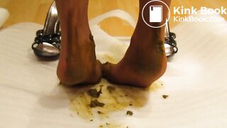 bitch asian feet shit