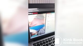 Dumb bitch exposed eating shit on dirtyroulette