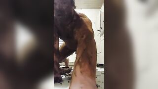 shit smearing all over me