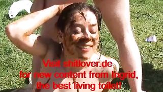 Ingrid scat fuck gangbang party shit