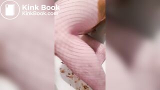 twink eating and smearing shit