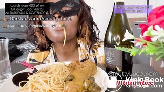 EBONY MISTRESS epic Shit Eating Vlog