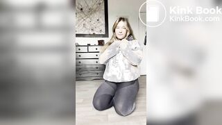 BBW Desperate Shit On Floor