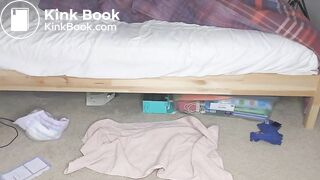 Teen Shitting Off Bed