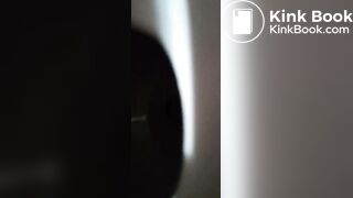 Trying to poop on the toilet - A touch of shit