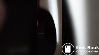 Trying to poop on the toilet - A touch of shit