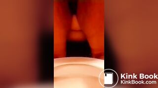 Did you see my shit before I pee?