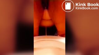 Did you see my shit before I pee?