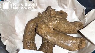 GIANT Saved Turds Flushed!  - FULL VID is 23 MIN