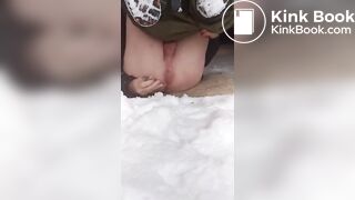 Ice the dog shit in the ass hole - Homemade Scat