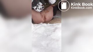 Ice the dog shit in the ass hole - Homemade Scat