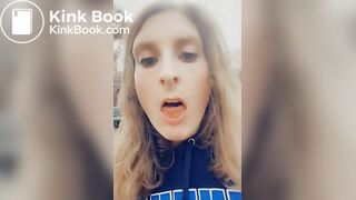 Eating my scat in public