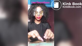 Giantess Swallows Pinkies and Shits Them Out